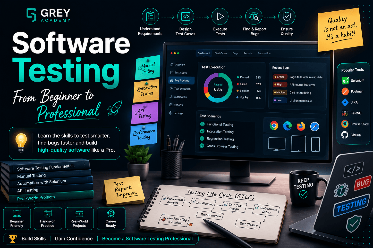 Software Testing: From Beginner to Professional
